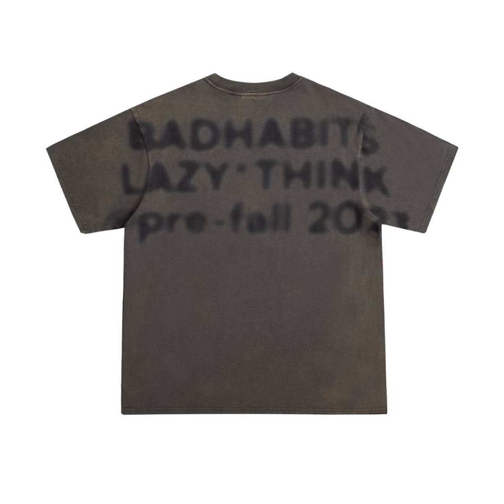 LAZY SIGNATURE T-SHIRT- LAZY THINK COLLECTION