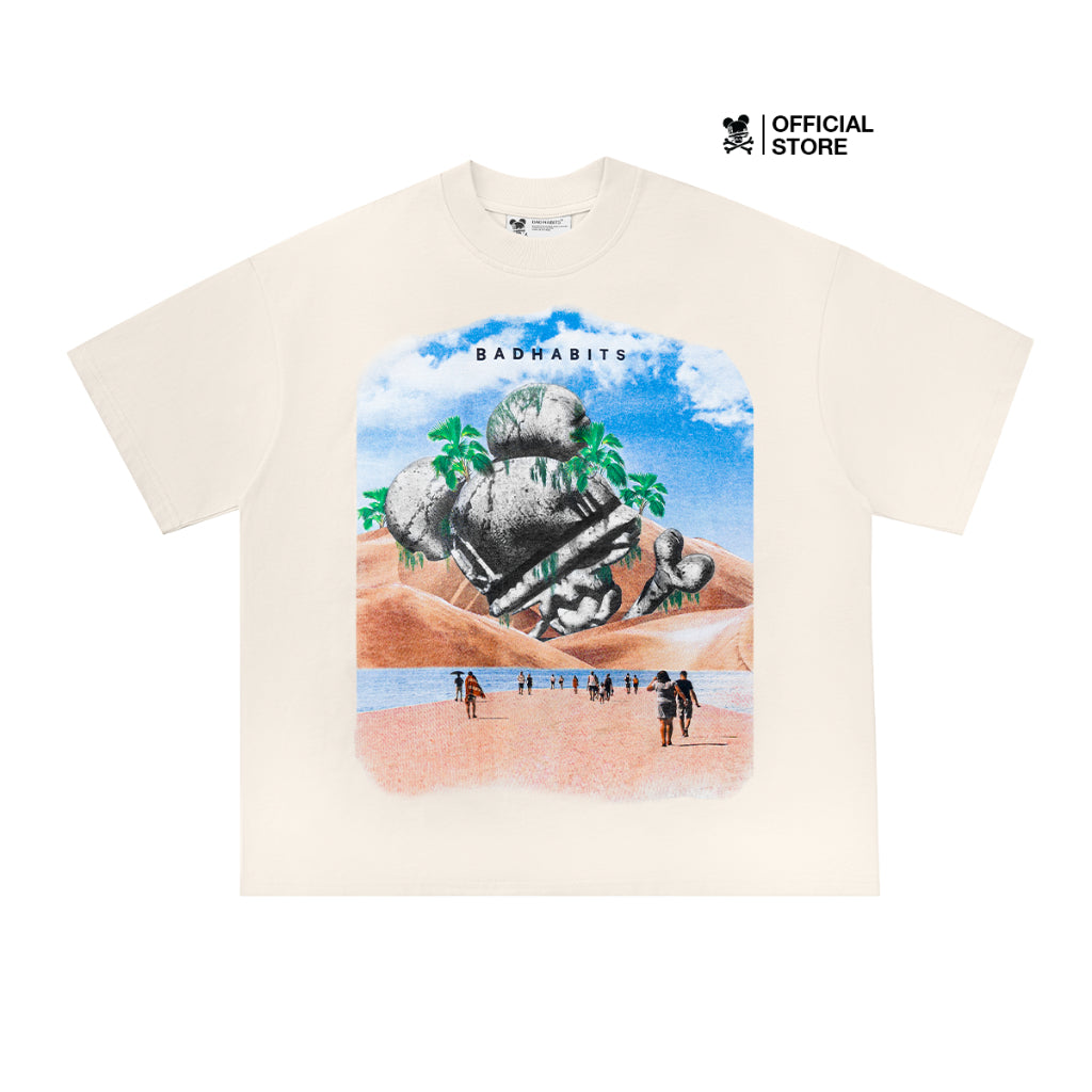 DEJAVU BOXY T-SHIRT - LAZY THINK COLLECTION