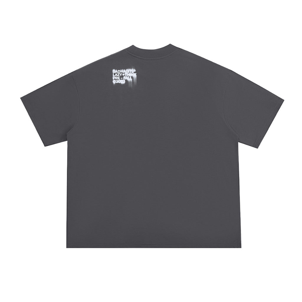 DEJAVU BOXY T-SHIRT - LAZY THINK COLLECTION