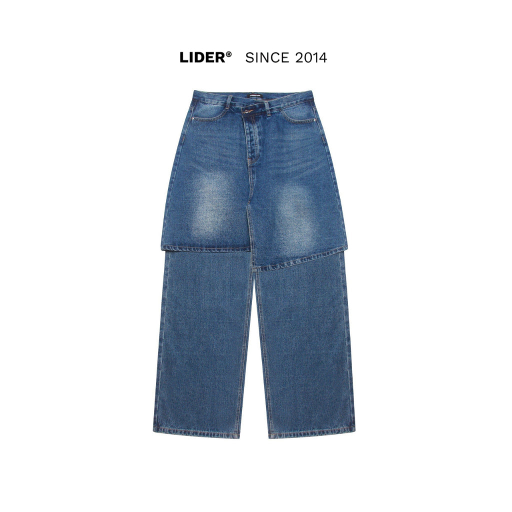 Unisex Skirt Jeans LIDER LAYERED KILT JEANS 