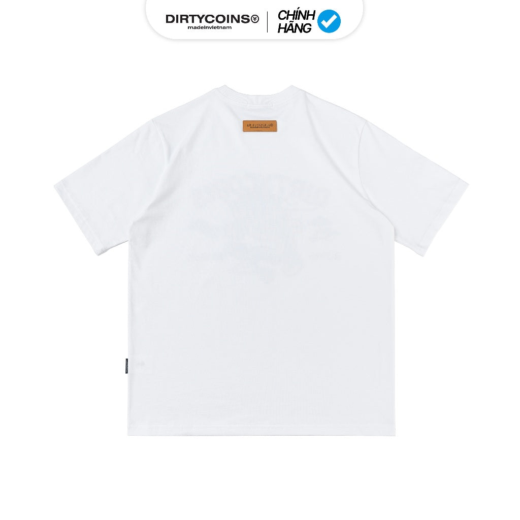 DirtyCoins Rising Dragon T-shirt - White