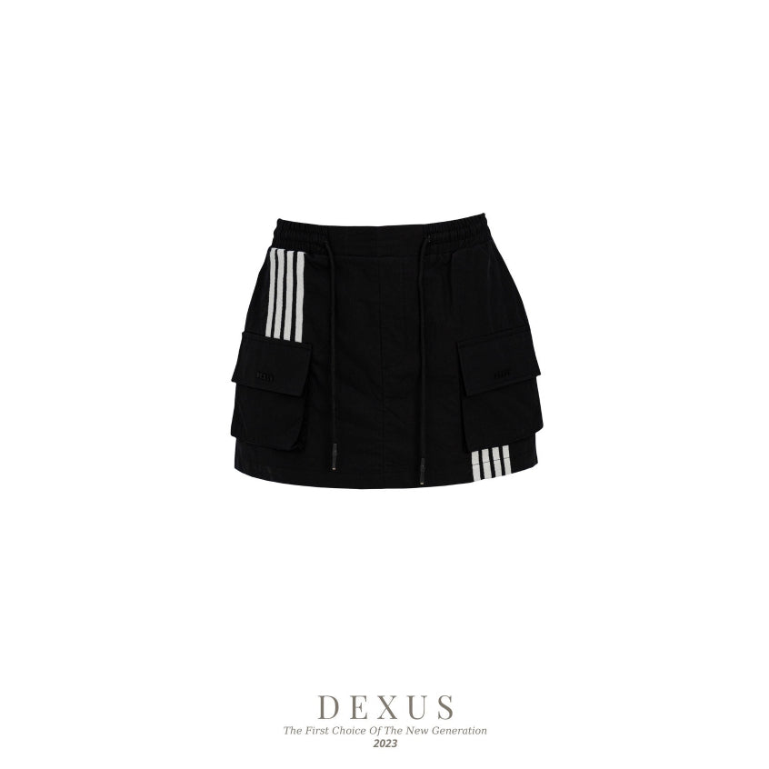 Young, Personality Women's Short Pocket Skirt_DXCV10012