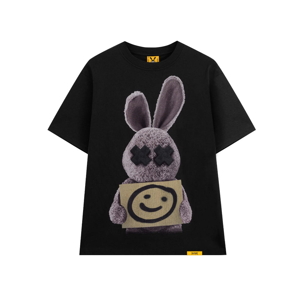 Unisex Bad Rabbit T-Shirt - Rabbit High As Well Tee - Genuine Local Brand