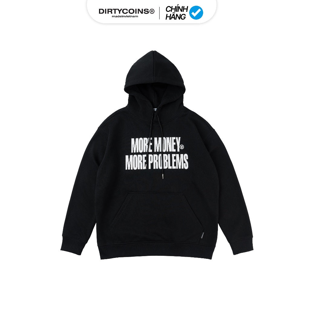 DirtyCoins More Money More Problems Hoodie - Black