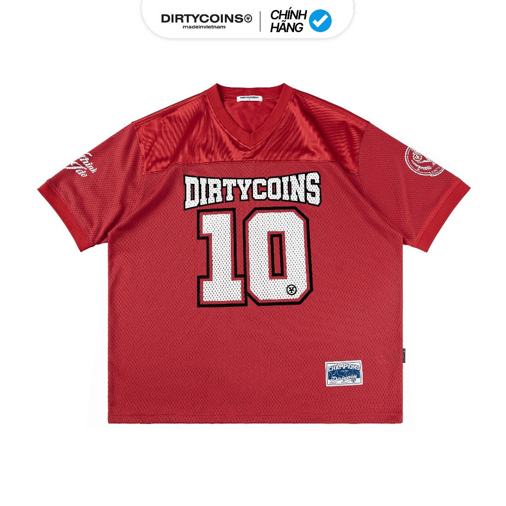 DirtyCoins Logo Football Jersey