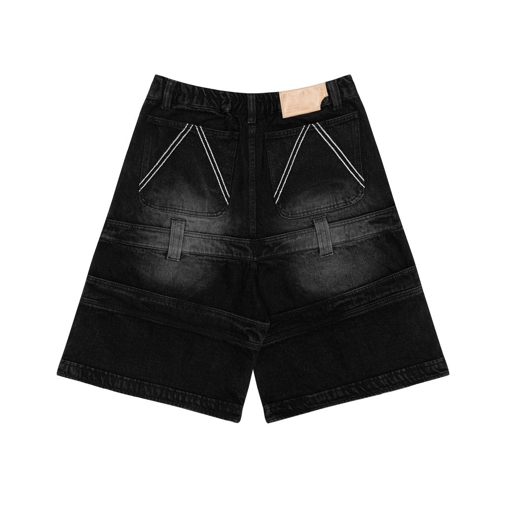 QUẦN SHORT BAD HABITS METAL LABEL BAGGY SHORT - Local Brand Chính Hãng