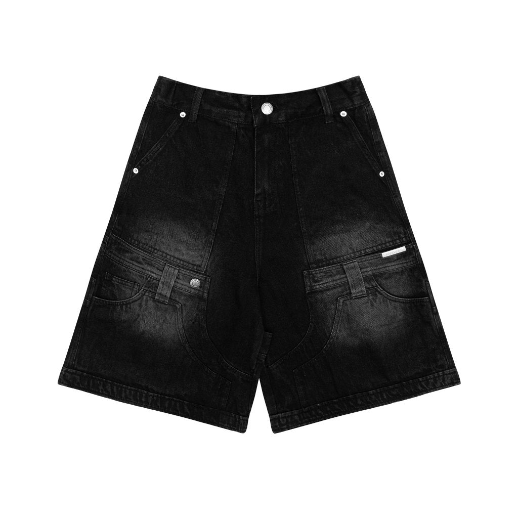 QUẦN SHORT BAD HABITS METAL LABEL BAGGY SHORT - Local Brand Chính Hãng