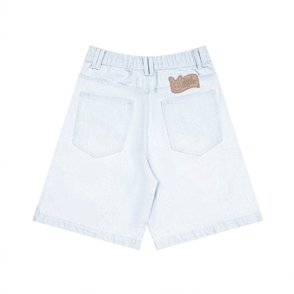 Bad Rabbit YAY RABBIT BAGGY JEANS Shorts - Genuine Local Brand