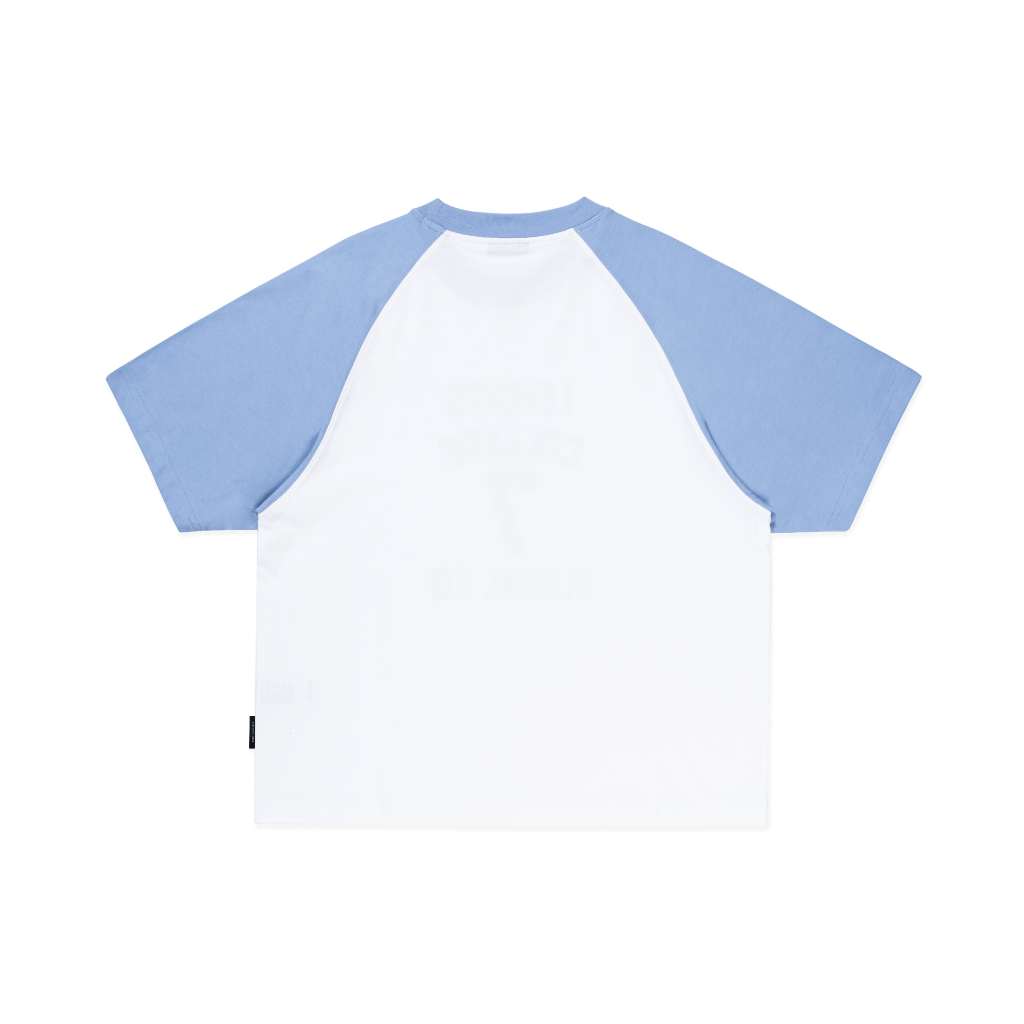 Levents College Raglan Boxy/ White T-shirt