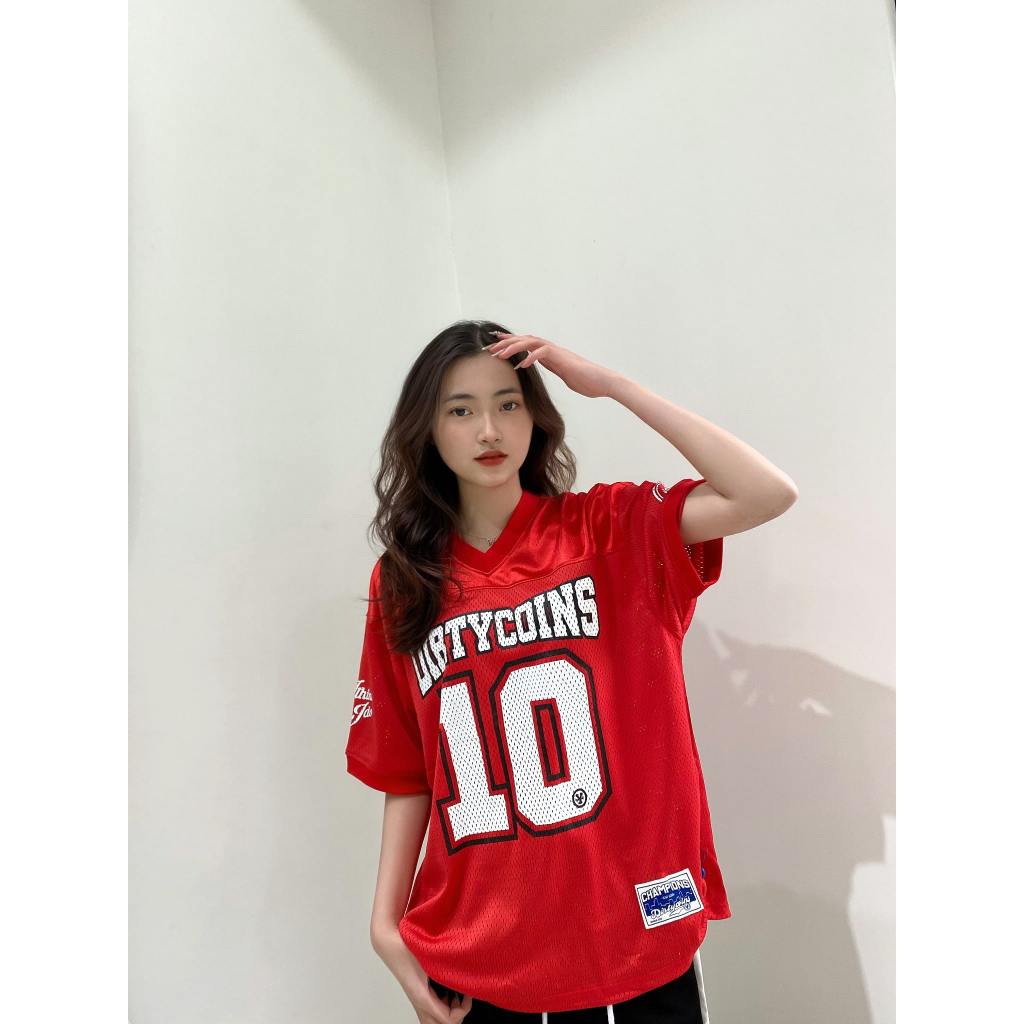 Áo Thun DirtyCoins Logo Football Jersey