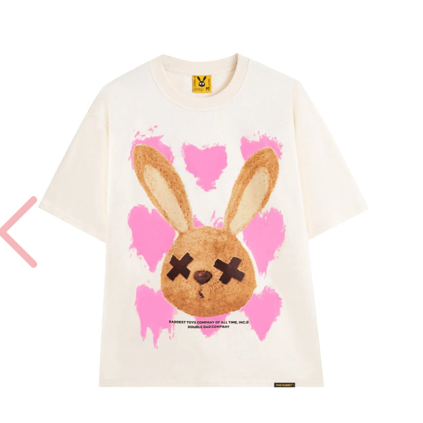 Unisex Bad Rabbit SWEET RABBIT TEE 100% Cotton - Genuine Local Brand