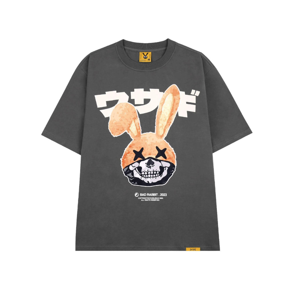 Áo Thun Unisex Bad Rabbit - Skull Mask Rabbit Tee - Local Brand Chính Hãng