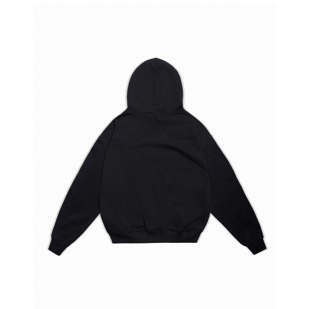 UNISEX COTTON HOODIE SKEWED HOOK HOODIE - GENUINE HADES BRAND