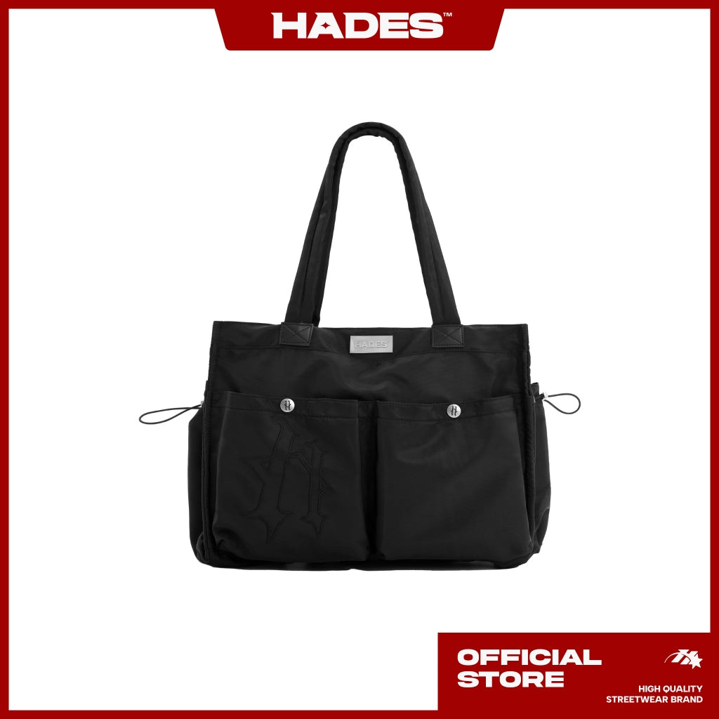 ZWART WEEKENDER UMBRELLA BAG - GENUINE HADES BRAND