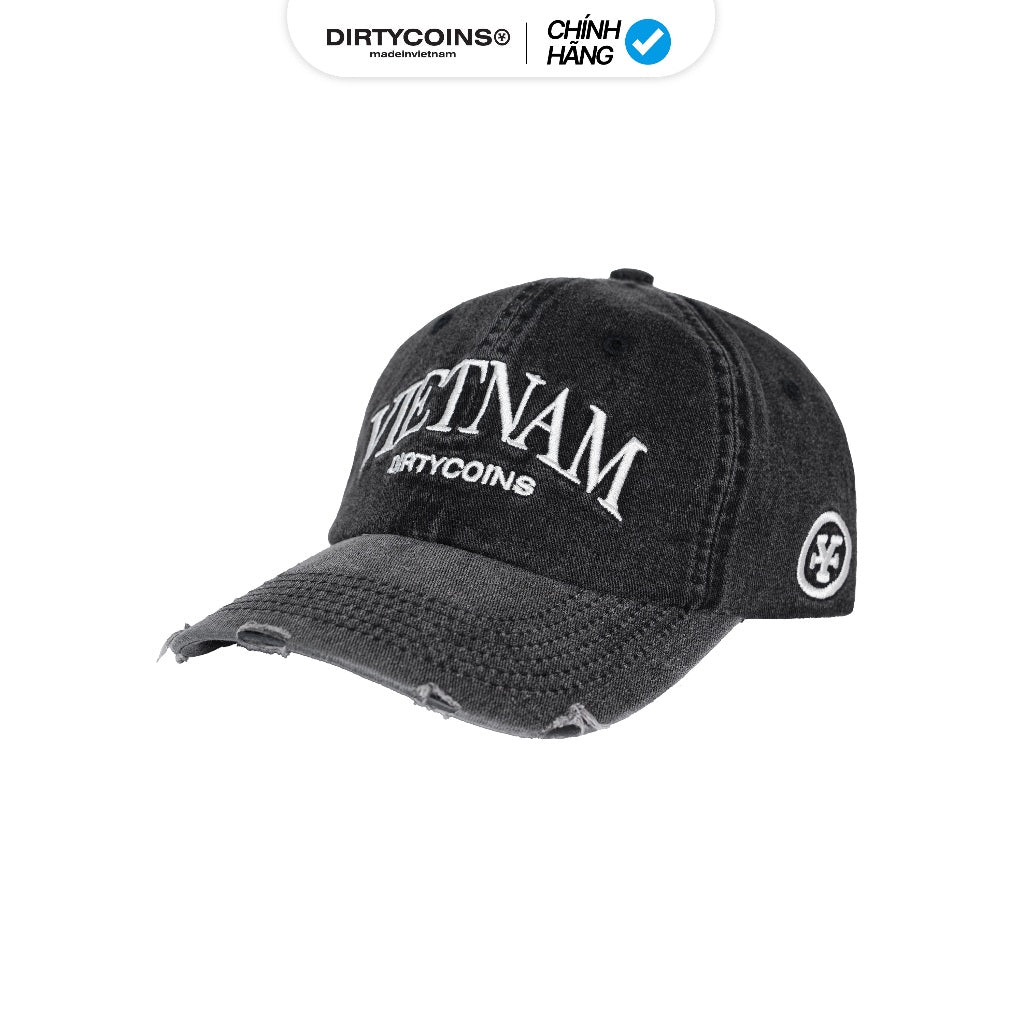 Nón DirtyCoins Vietnam Denim Cap - Black