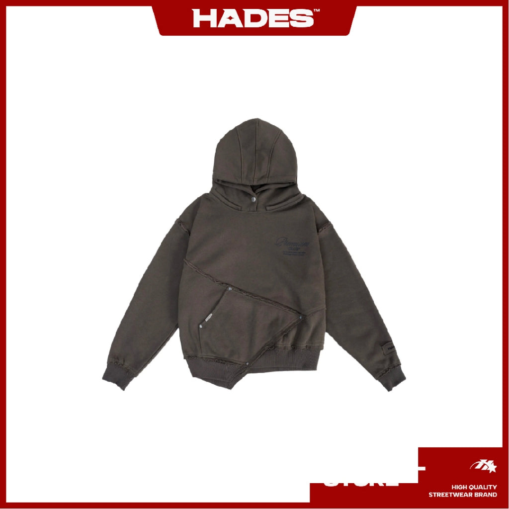 ÁO HOODIE MŨ TRÙM UNISEX VẢI NỈ BÔNG SPECTRUM BOXY HOODIE - HADES BRAND CHÍNH HÃNG