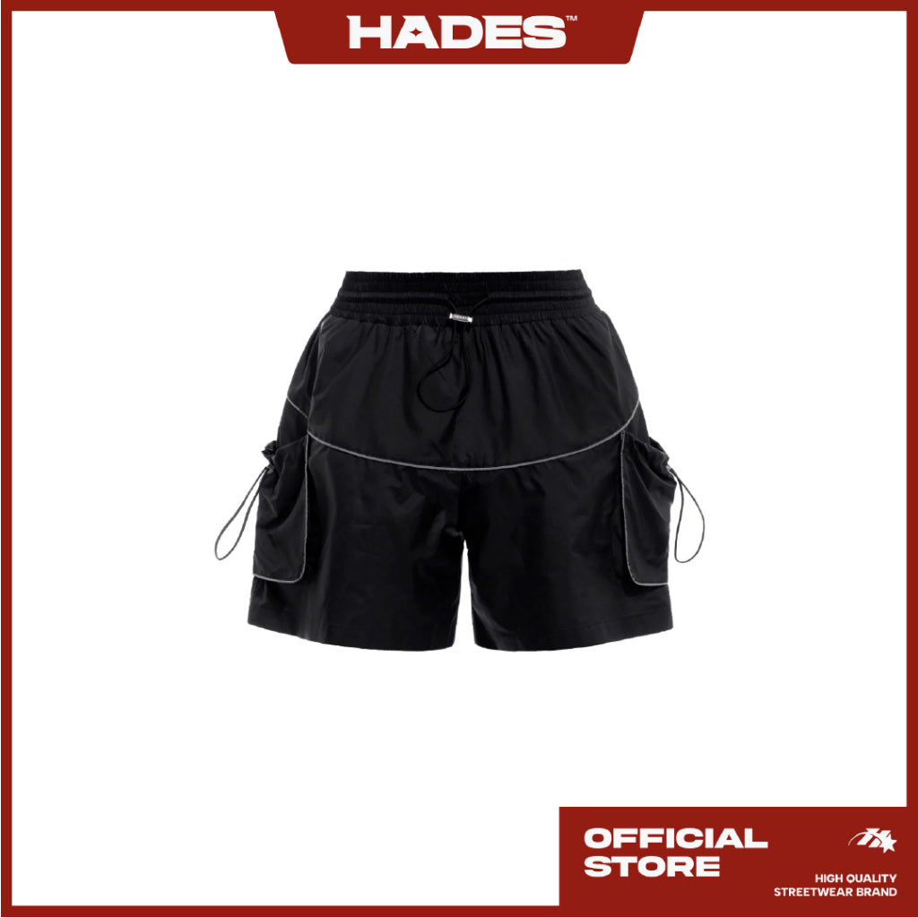 Unisex Shorts HADES REFLECTED PARACHUTE SHORTS Parachute Fabric - Genuine HADES Brand