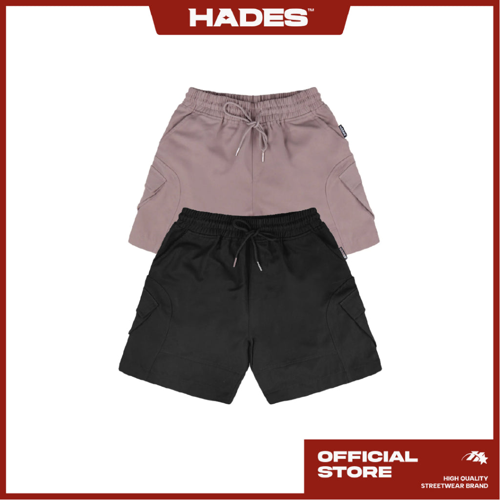 CURVED SHORT Men's Khaki Shorts - Genuine HADES Brand