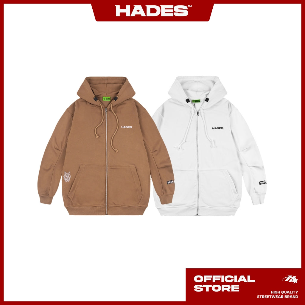 Áo Hoodie Mũ Trùm Unisex Nỉ Chân Cua MULTI ZIP HOODIE - HADES Brand Chính Hãng