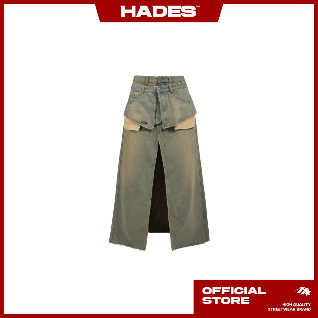 Váy Dài Unisex Jean MELLOW MIGHT SKIRT - HADES Brand Chính Hãng