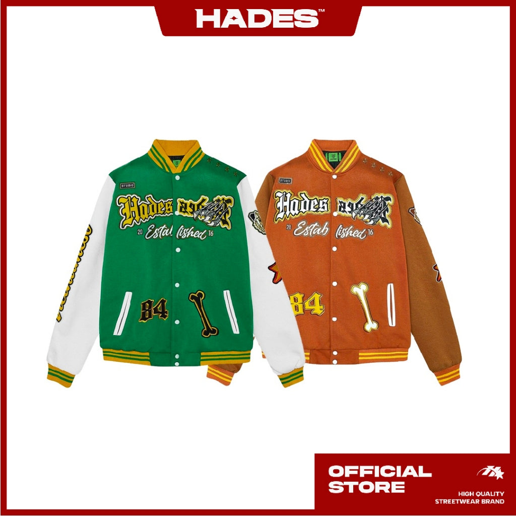 Genuine GLORY ROAD HADES Brand Varsity Jacket