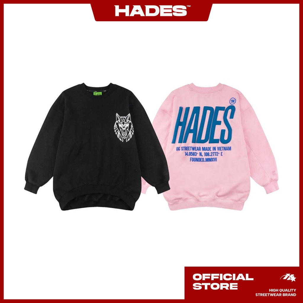 ARTEFACT Cotton Fleece Long Sleeve Sweater - Genuine HADES Brand