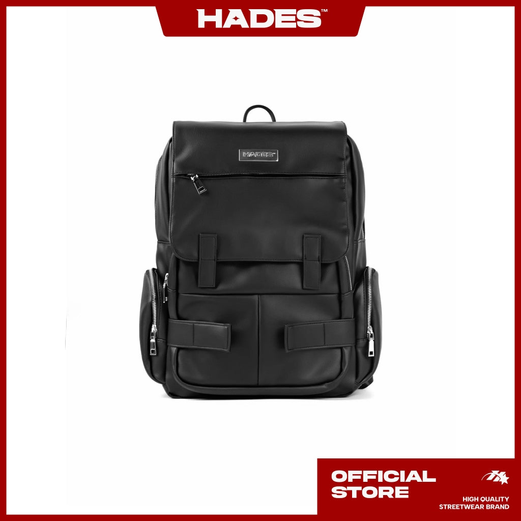 Unisex BLACK BLOCK BACKPACK Simili Backpack - Genuine HADES Brand