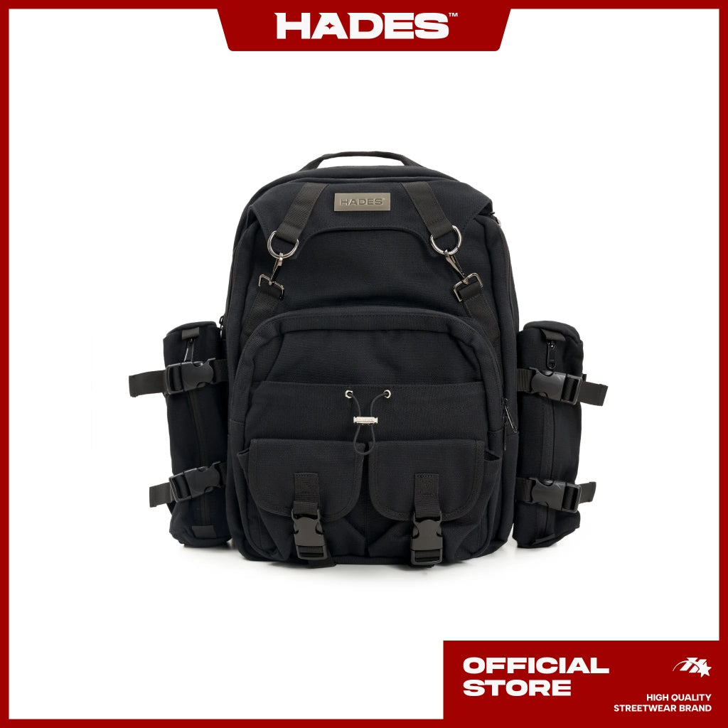 BALO UNISEX NEOPRENE UTILITY BACKPACK CANVAS ĐEN - HADES BRAND CHÍNH HÃNG