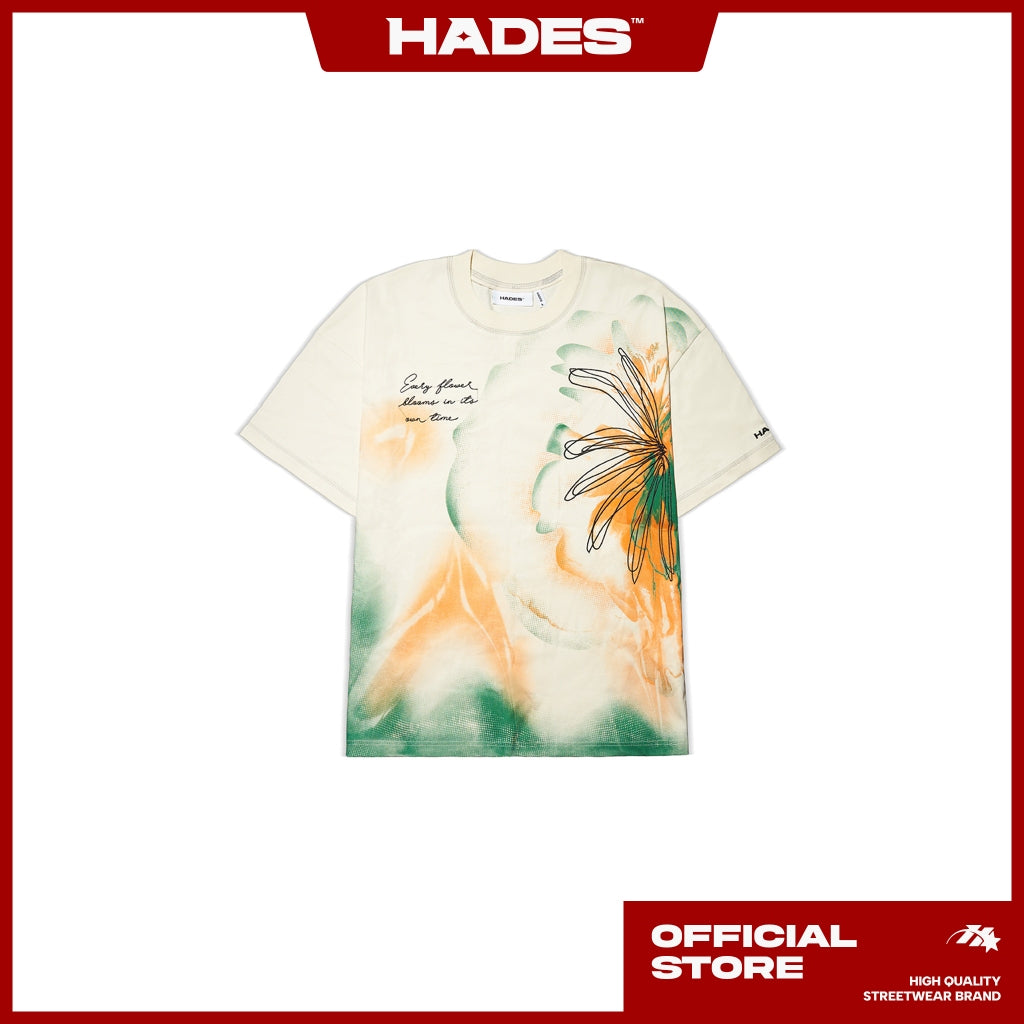 UNISEX HADES FLORIE TEE 100% COTTON - GENUINE HADES BRAND