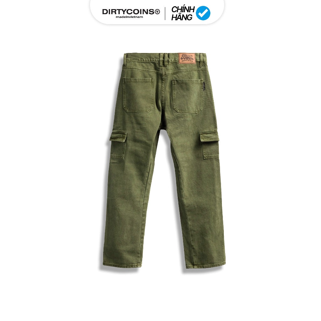 DirtyCoins Gothic Double Knee Pants - Green