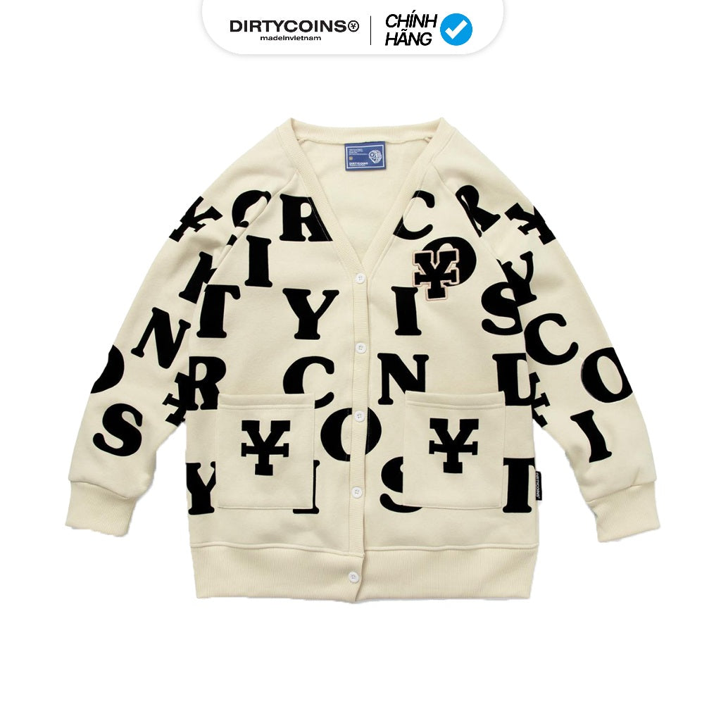 DirtyCoins Print Cardigan Jacket