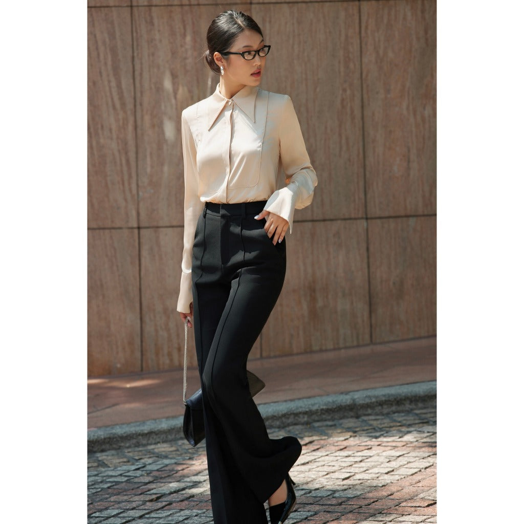 HUONG BOUTIQUE HBQ90 flared pants