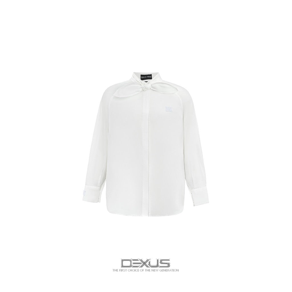 OVAL Long-Sleeve Women's Straight Shirt _DXA70694