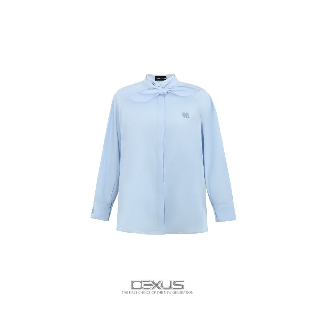 OVAL Long-Sleeve Women's Straight Shirt _DXA70694