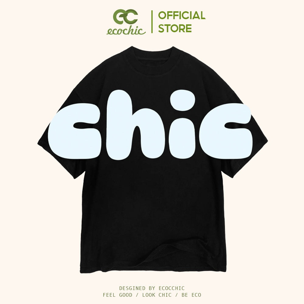 ECOCHIC BIG MOUSE T-Shirt Tee Local Brand Genuine Unisex Loose Form Oversize Premium Cotton 100% B009 