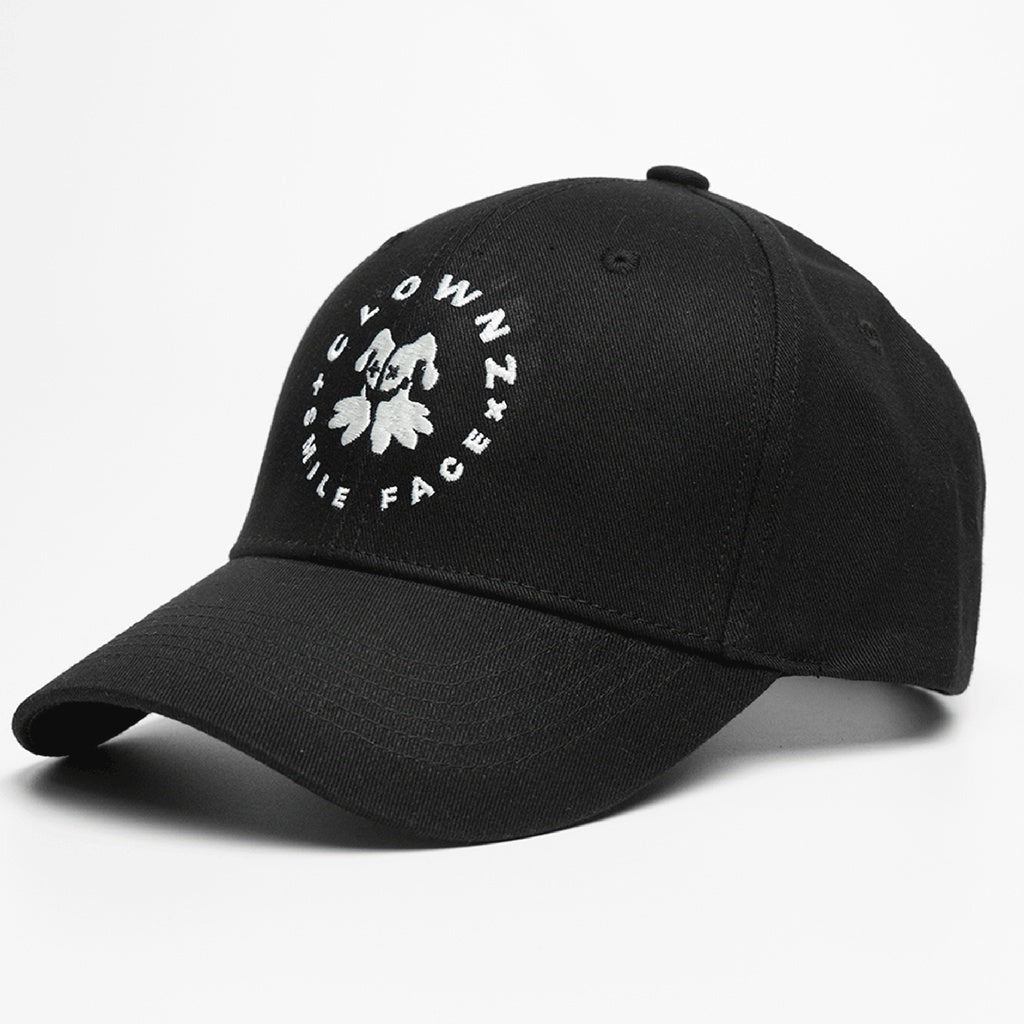 Caps, embroidered hats with local brand ClownZ Smile Face V2 unisex Korean ulzzang for men and women