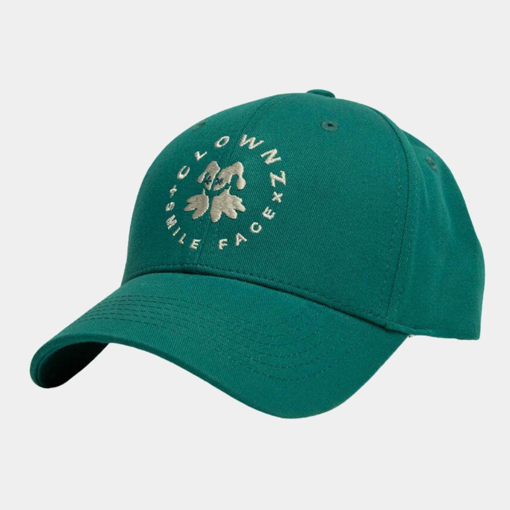 Caps, embroidered hats with local brand ClownZ Smile Face V2 unisex Korean ulzzang for men and women