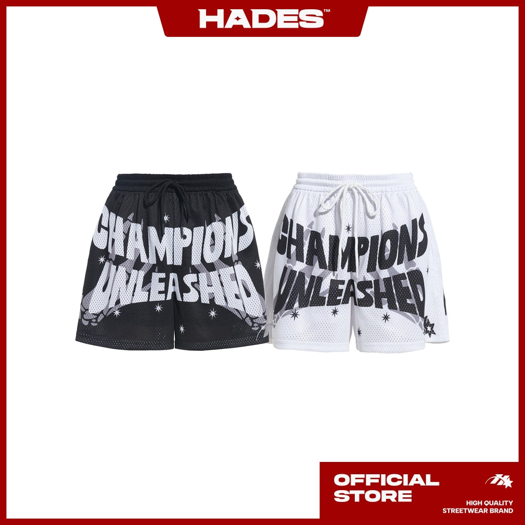 Unisex Shorts HADES LODESTAR MESH SHORT Mesh Fabric - Genuine HADES Brand