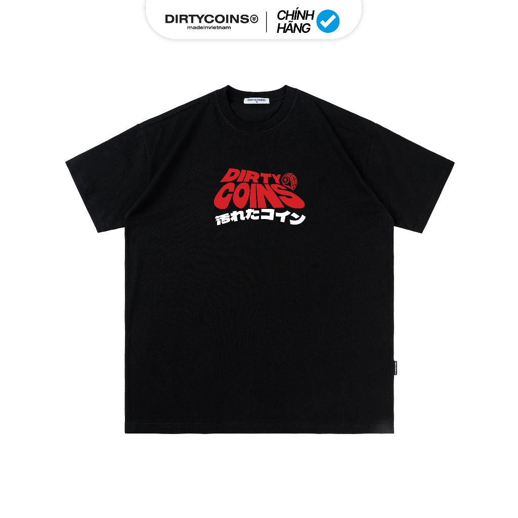 DirtyCoins Wavy Logo T-Shirt