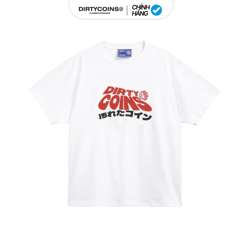 DirtyCoins Wavy Logo T-Shirt