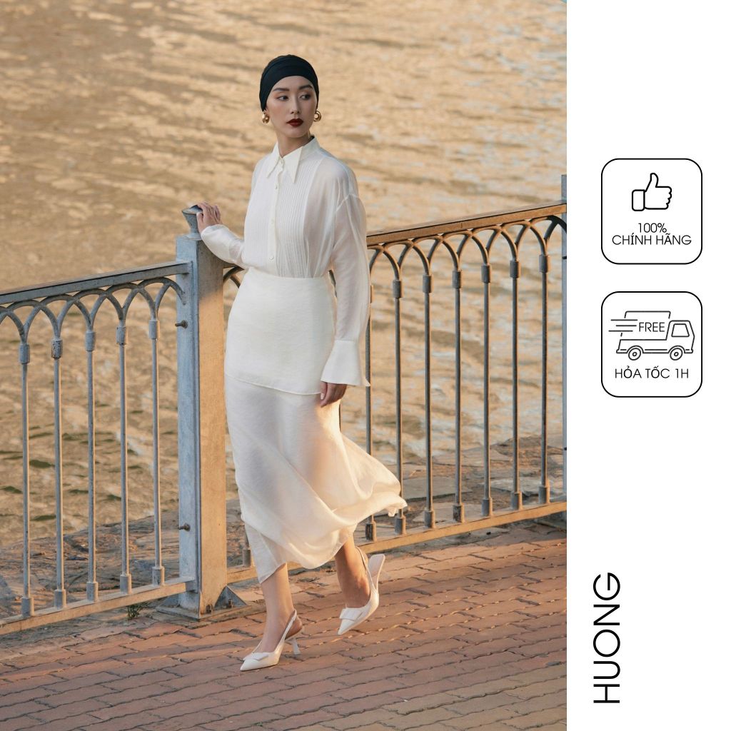 Chân váy midi Sencia Skirt HUONG BOUTIQUE HBZ517