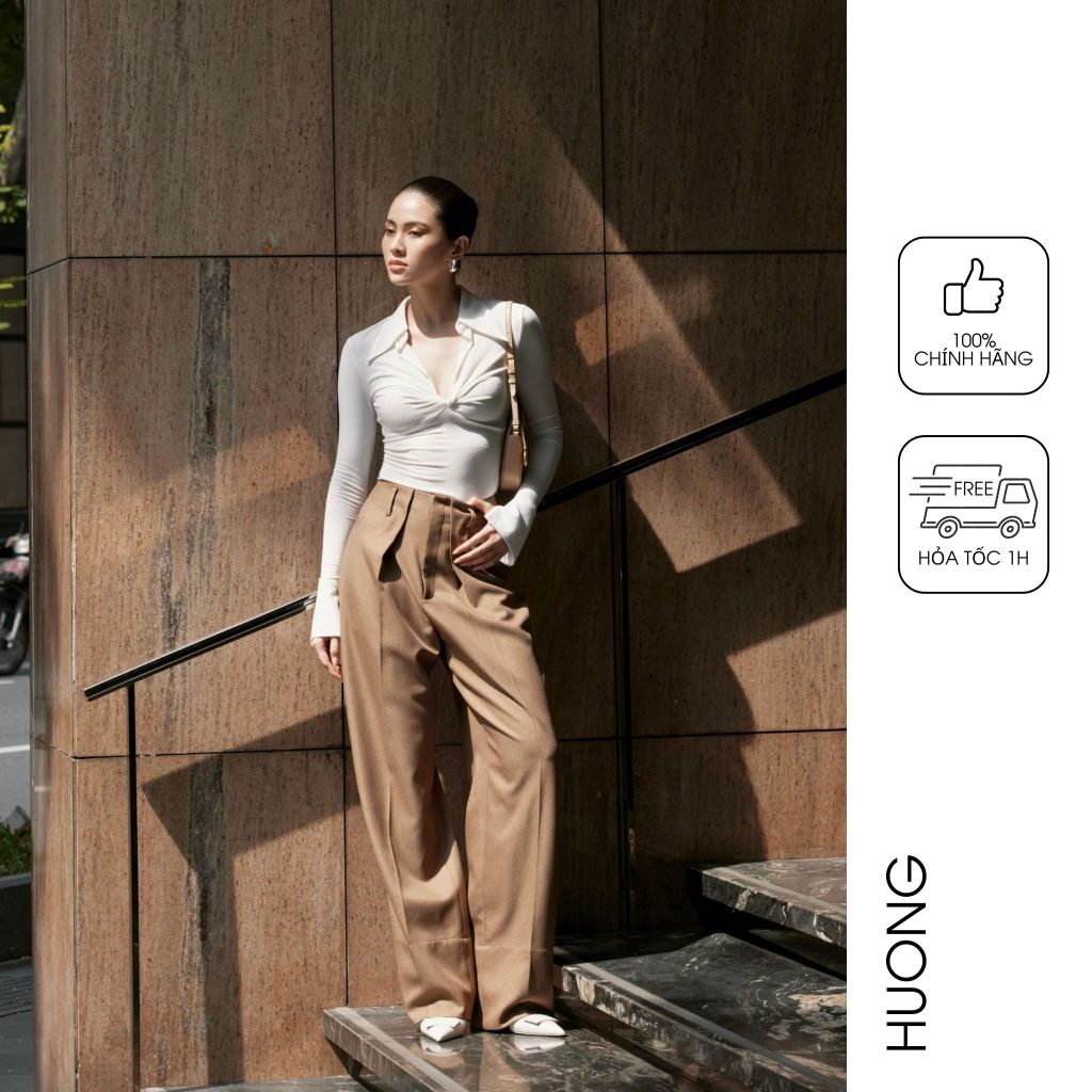 Linnea Trousers HUONG BOUTIQUE HBQ117 loose pants