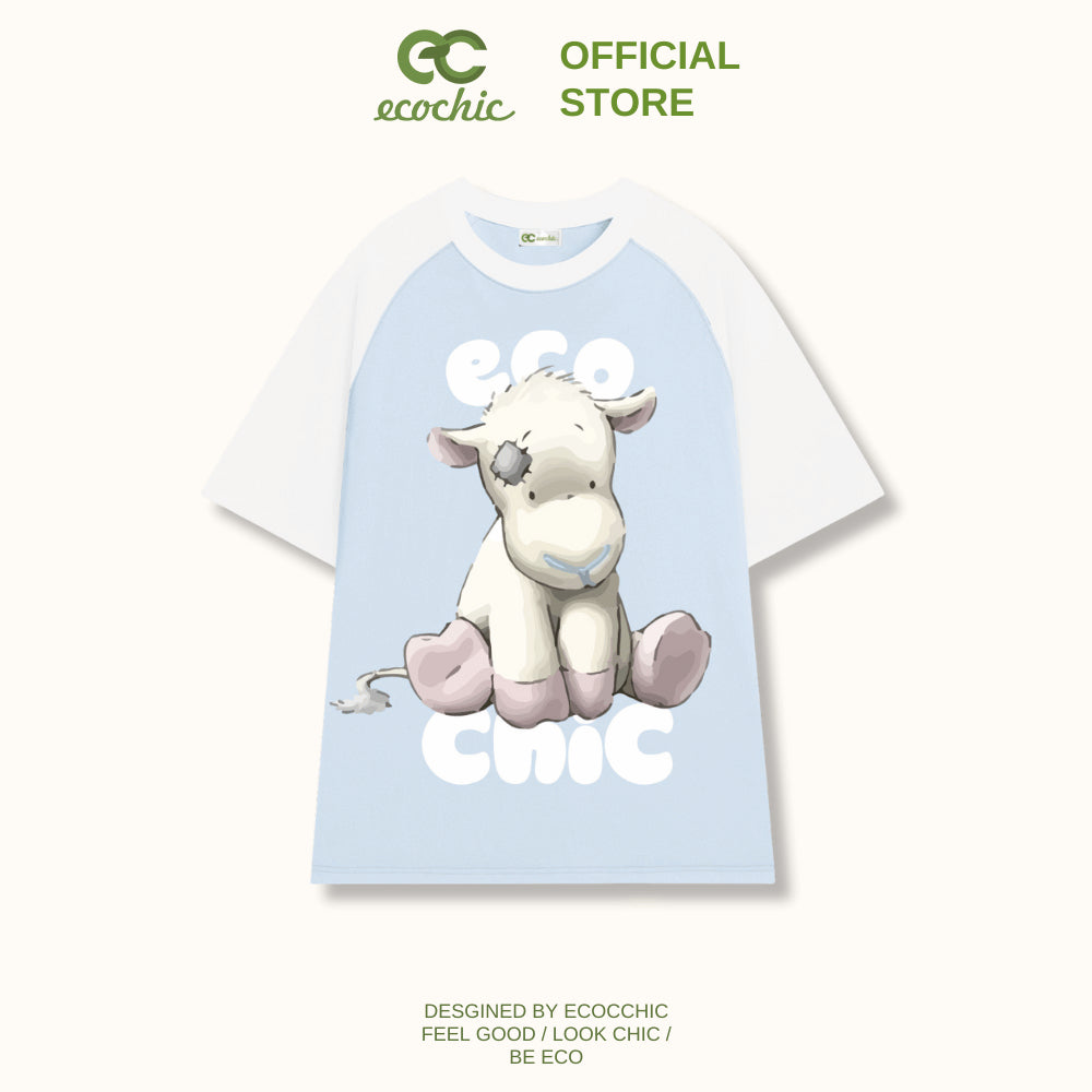 Áo Phông ECOCHIC DONKEY TSHIRT Local Brand Chính Hãng Unisex Form Rộng Oversize Premium Cotton 100% B029