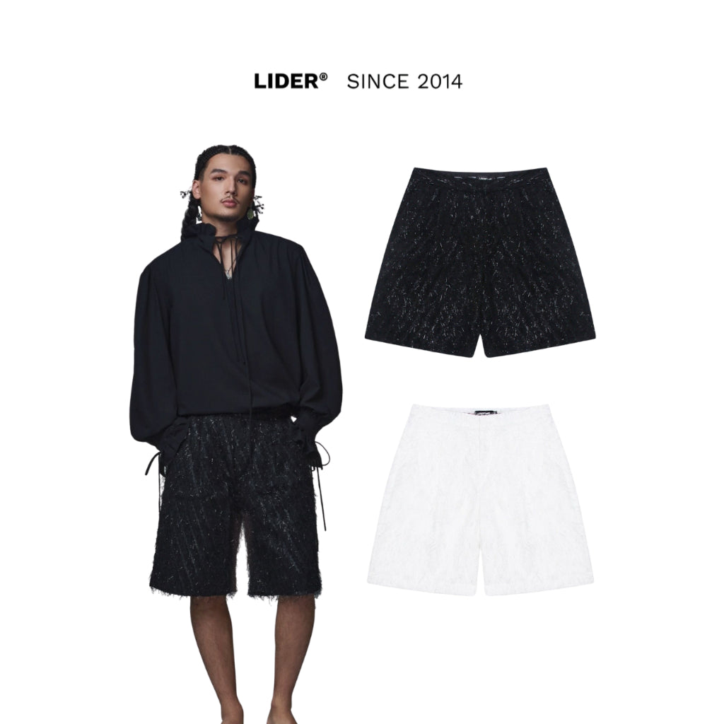 LIDER QUINN BERMUDA SHORTS - White/Black