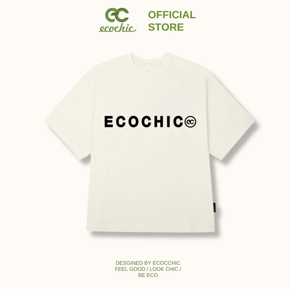 ECOCHIC LUX OF SIMPLICITY ESSENTIALS Local Brand Authentic Unisex T-Shirt Slim Fit Premium Cotton 100% B030