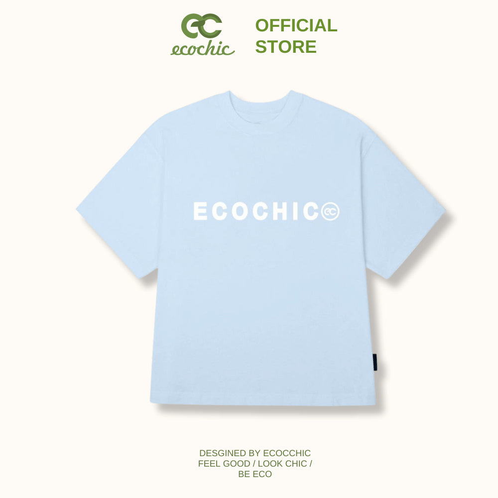 ECOCHIC LUX OF SIMPLICITY ESSENTIALS Local Brand Authentic Unisex T-Shirt Slim Fit Premium Cotton 100% B030