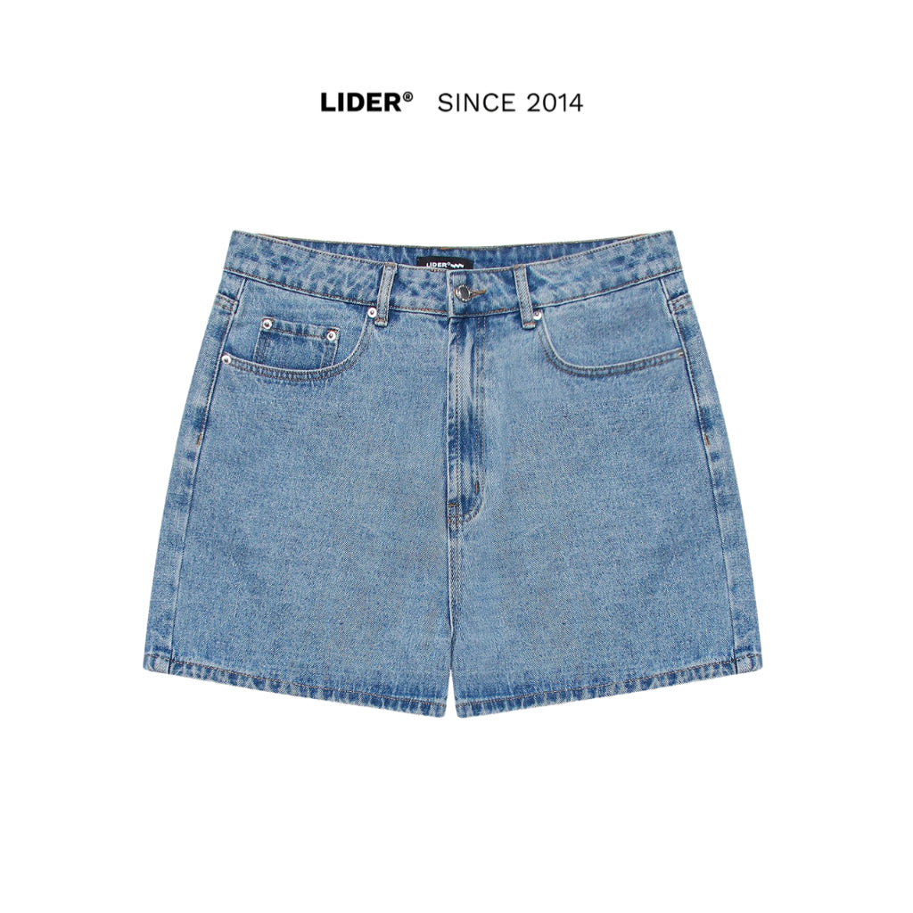 Quần Jeans Ngắn Denim LIDER PRIMAL WASHED SHORTS