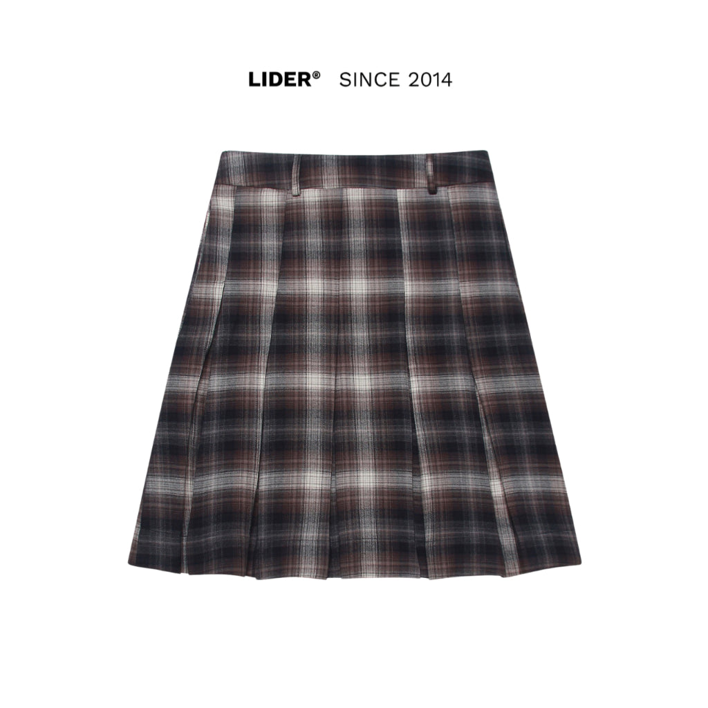 Chân Váy Xếp Ly Caro LIDER ANDERSON PLEATED CHECKED SKIRT