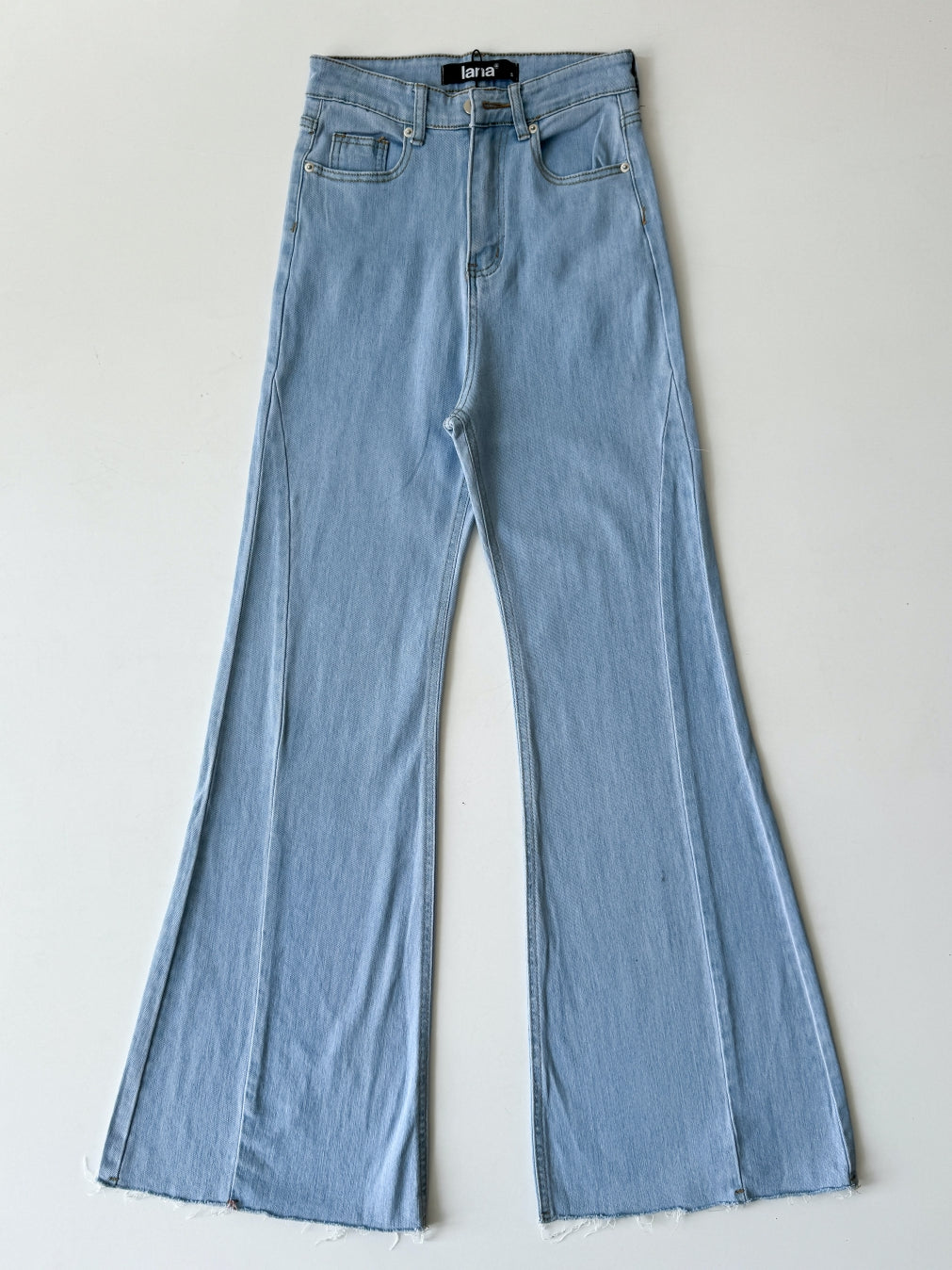 Moscoli Hack Super Long Flared Women's Jeans | 4184 | Lana Official