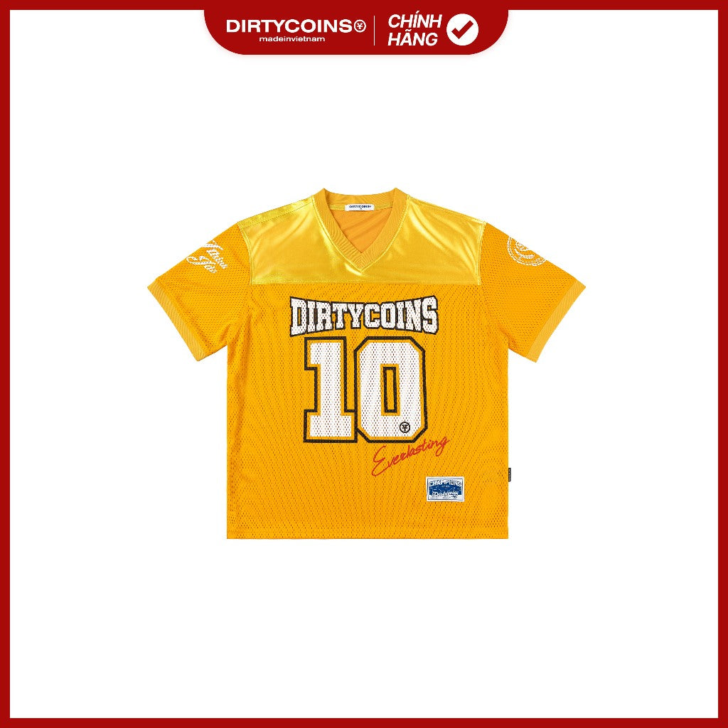 DirtyCoins Logo Football Jersey